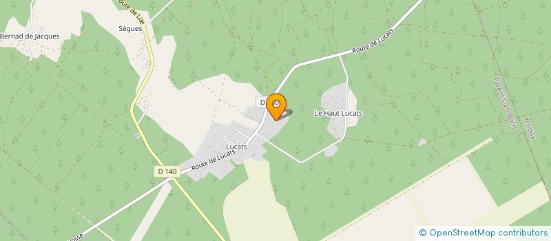 localisation de l'entreprise MONSIEUR JEAN THIROUIN  YCHOUX