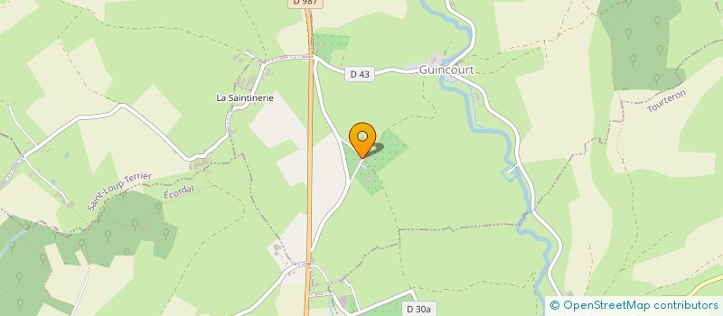 localisation de l'entreprise MONSIEUR JEAN THIRY à GUINCOURT