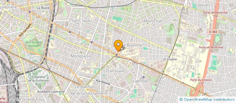 localisation de l'entreprise MONSIEUR JEAN THIVOLET  LYON