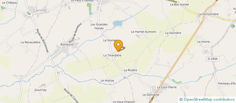 localisation de l'entreprise MONSIEUR JEAN THOMAS  SOULEUVRE EN BOCAGE