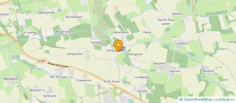 localisation de l'entreprise MONSIEUR JEAN THOMAS à TELGRUC-SUR-MER