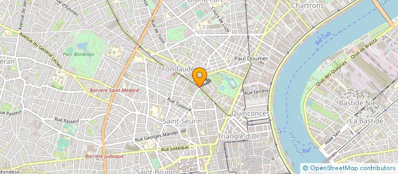 localisation de l'entreprise MONSIEUR JEAN THOMAS à BORDEAUX