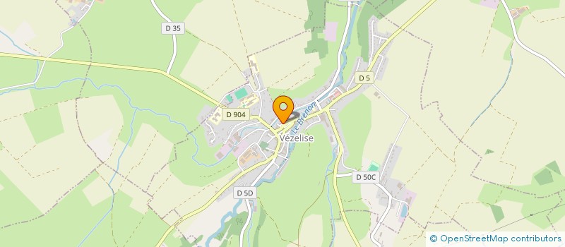 localisation de l'entreprise MONSIEUR JEAN THOMASSIN  VEZELISE