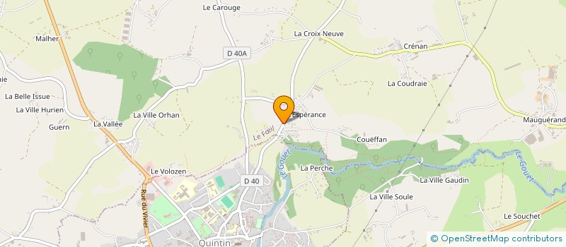 localisation de l'entreprise MONSIEUR JEAN THORAVAL à LANFAINS