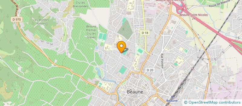 localisation de l'entreprise MONSIEUR JEAN THORE à BEAUNE