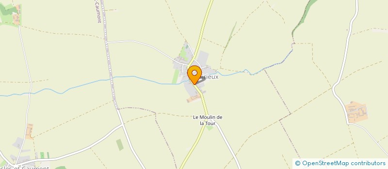 localisation de l'entreprise MONSIEUR JEAN THOUANT  CUIRIEUX