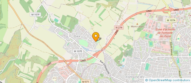 localisation de l'entreprise MONSIEUR JEAN THOUARD  DAIX