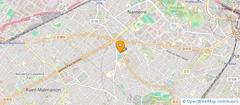 localisation de l'entreprise MONSIEUR JEAN TIANA à NANTERRE