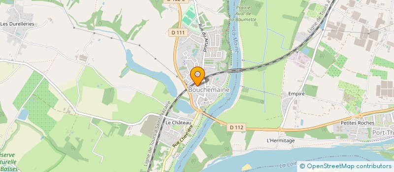 localisation de l'entreprise MONSIEUR JEAN TIJOU  BOUCHEMAINE