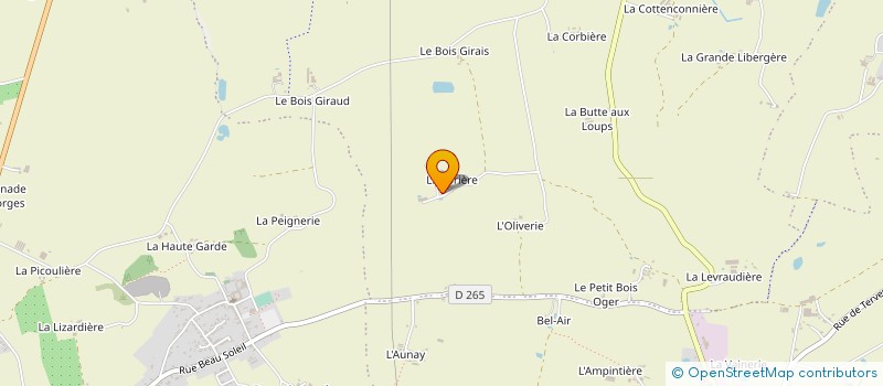 localisation de l'entreprise MONSIEUR JEAN TIJOU  CHEMILLE-EN-ANJOU