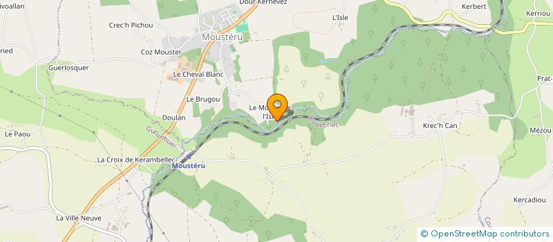 localisation de l'entreprise MONSIEUR JEAN TILLY  MOUSTERU