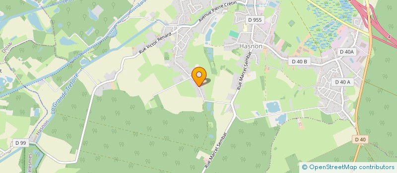 localisation de l'entreprise MONSIEUR JEAN TILMONT  HASNON