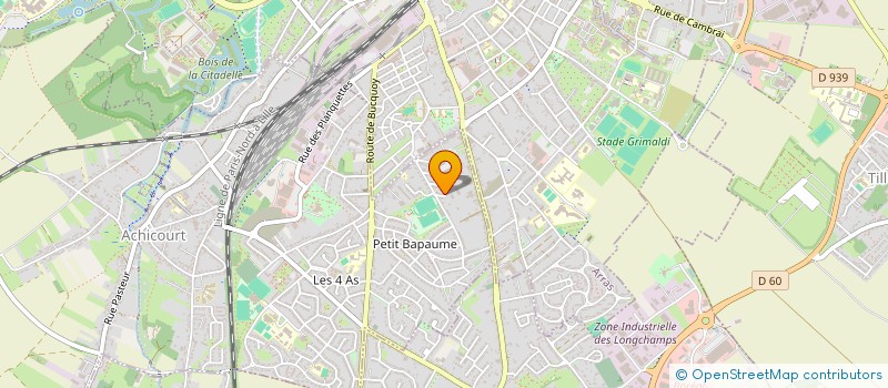 localisation de l'entreprise MONSIEUR JEAN TIMOTHEE VERVLIET  ACHICOURT