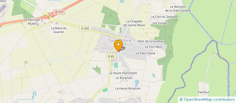 localisation de l'entreprise MONSIEUR JEAN TIMOUY à SAINTE-MARIE