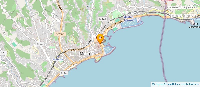 localisation de l'entreprise MONSIEUR JEAN TINUS à MENTON