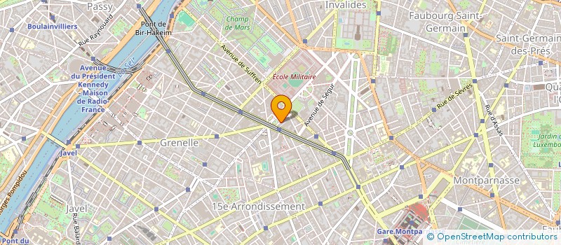 localisation de l'entreprise MONSIEUR JEAN TIRARD  PARIS