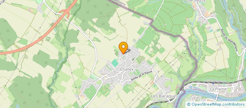 localisation de l'entreprise MONSIEUR JEAN TISON à CHALLEX