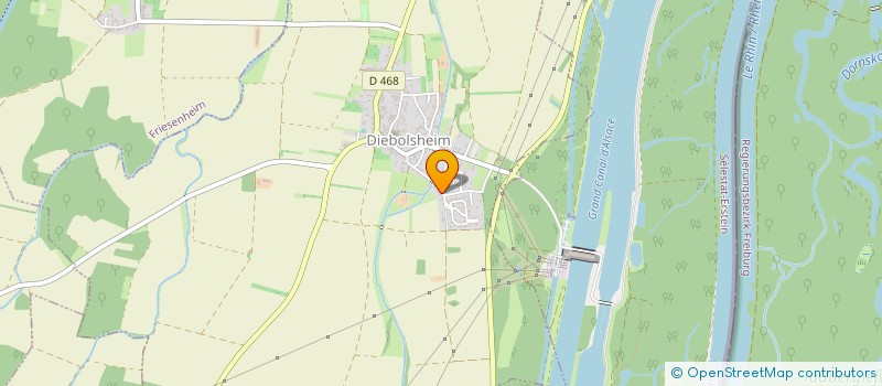 localisation de l'entreprise MONSIEUR JEAN TISON  DIEBOLSHEIM