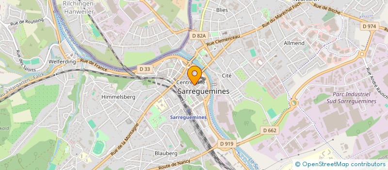 localisation de l'entreprise MONSIEUR JEAN TITTON à SARREGUEMINES