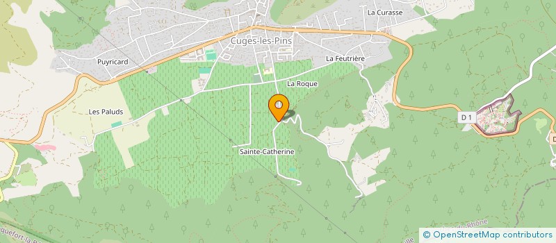 localisation de l'entreprise MONSIEUR JEAN TOBAL  CUGES-LES-PINS