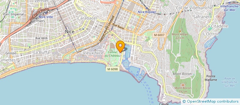localisation de l'entreprise MONSIEUR JEAN TOCHE à NICE