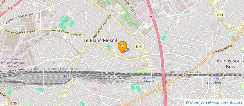 localisation de l'entreprise MONSIEUR JEAN TODROSSE à LE BLANC-MESNIL