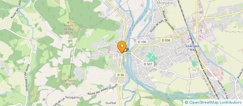 localisation de l'entreprise MONSIEUR JEAN TOMAS à NAY