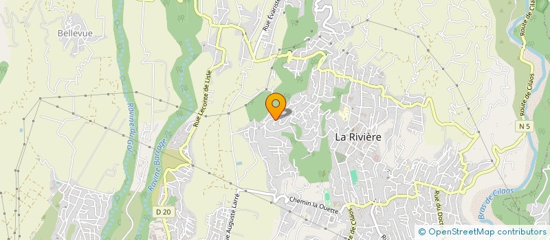 localisation de l'entreprise MONSIEUR JEAN TOMAS  SAINT-LOUIS