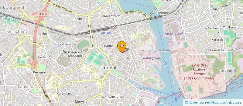 localisation de l'entreprise MONSIEUR JEAN TOMINE à LORIENT