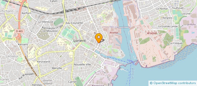 localisation de l'entreprise MONSIEUR JEAN TONG HUNG à LORIENT