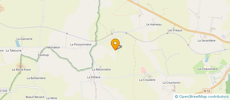 localisation de l'entreprise MONSIEUR JEAN TONNELIER  PRE-EN-PAIL-SAINT-SAMSON