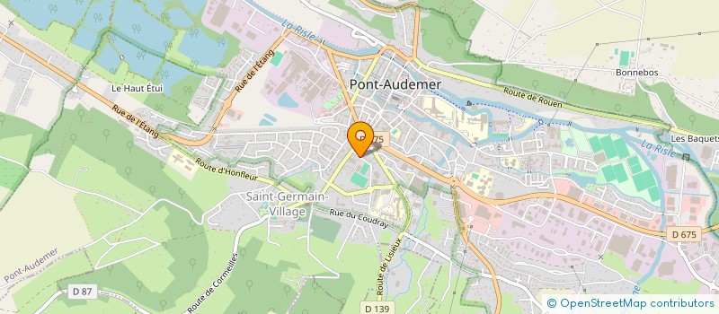 localisation de l'entreprise MONSIEUR JEAN TONON à PONT-AUDEMER