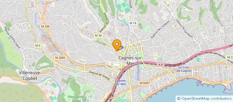localisation de l'entreprise MONSIEUR JEAN TORANDELL  CAGNES-SUR-MER