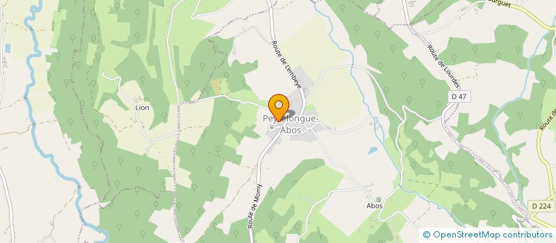 localisation de l'entreprise MONSIEUR JEAN TORRALBA  PEYRELONGUE-ABOS