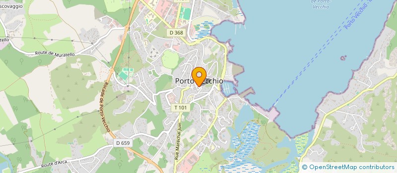 localisation de l'entreprise MONSIEUR JEAN TORRE à PORTO-VECCHIO