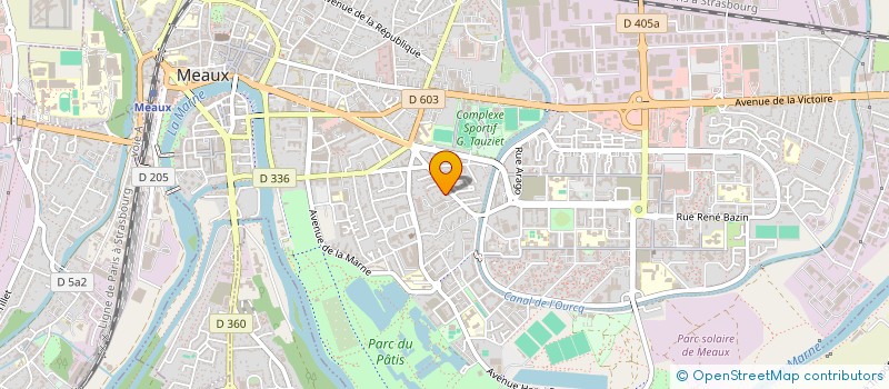 localisation de l'entreprise MONSIEUR JEAN TORREL  MEAUX