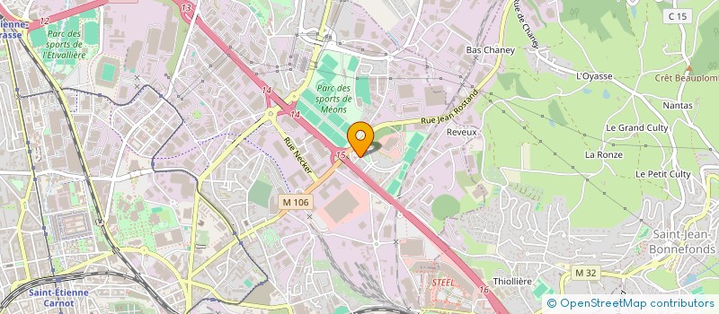 localisation de l'entreprise MONSIEUR JEAN TORREMOCHA à SAINT-ETIENNE