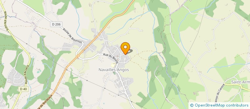 localisation de l'entreprise MONSIEUR JEAN TORRES à NAVAILLES-ANGOS