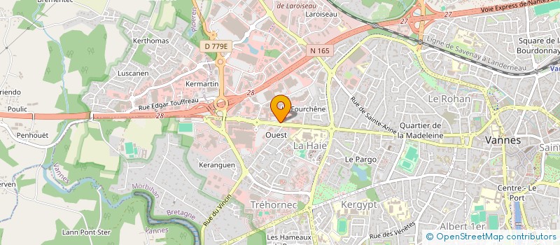 localisation de l'entreprise MONSIEUR JEAN TOUBLANT à VANNES