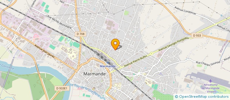 localisation de l'entreprise MONSIEUR JEAN TOUILLET  MARMANDE