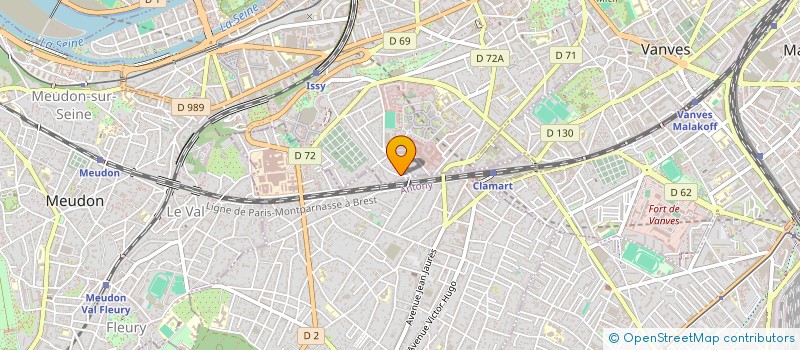 localisation de l'entreprise MONSIEUR JEAN TOUILLON à ISSY-LES-MOULINEAUX