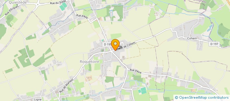 localisation de l'entreprise MONSIEUR JEAN TOULOTTE  ROQUETOIRE