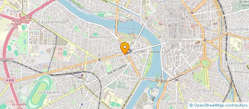 localisation de l'entreprise MONSIEUR JEAN TOULZA à TOULOUSE