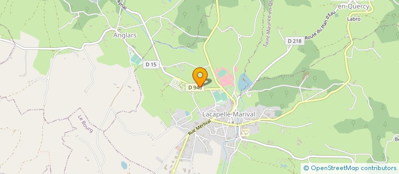 localisation de l'entreprise MONSIEUR JEAN TOURNIE à LACAPELLE-MARIVAL