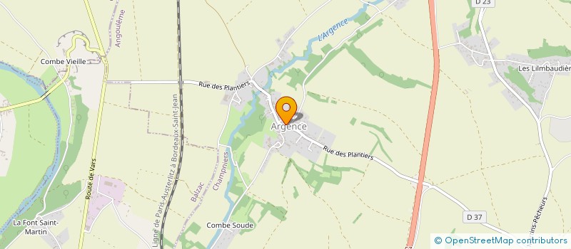 localisation de l'entreprise MONSIEUR JEAN TOURNIER  CHAMPNIERS