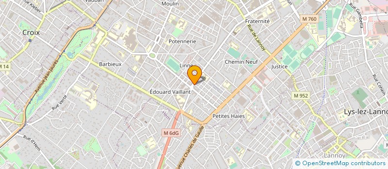 localisation de l'entreprise MONSIEUR JEAN TOURNON à ROUBAIX