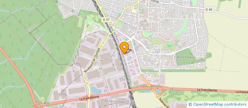 localisation de l'entreprise MONSIEUR JEAN TOURRAINE  COMBS-LA-VILLE