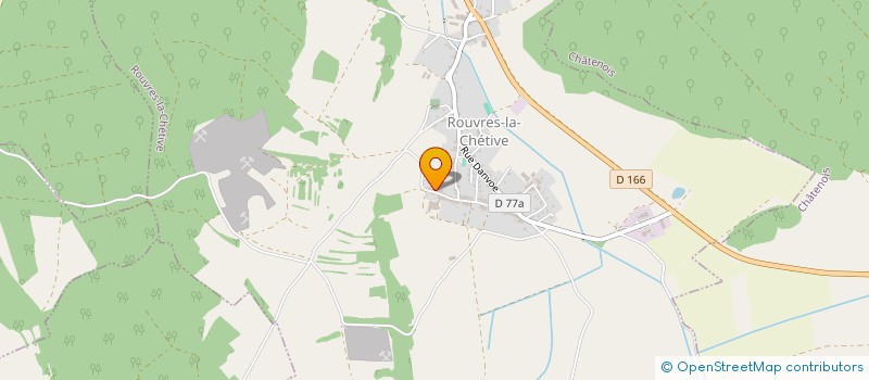 localisation de l'entreprise MONSIEUR JEAN TOUSSAINT à ROUVRES-LA-CHETIVE