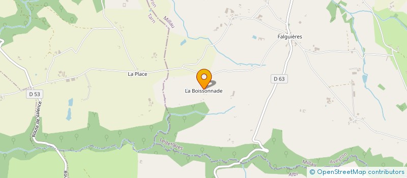 localisation de l'entreprise MONSIEUR JEAN TOUSSAINT  LEDERGUES