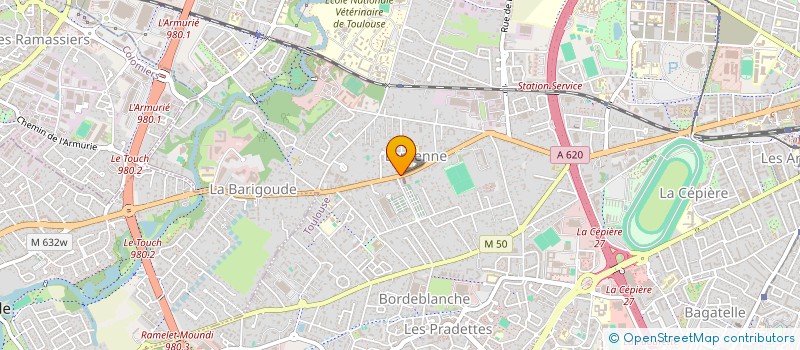 localisation de l'entreprise MONSIEUR JEAN TOUSSAINT à TOULOUSE